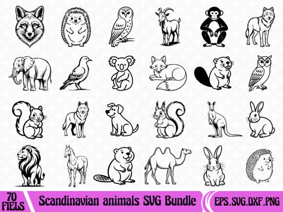 Evaluating Scandinavian Animal Graphics for Local Branding Projects