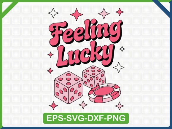 Feeling Lucky SVG T Shirt: Graphics for Bold T-Shirt Designs