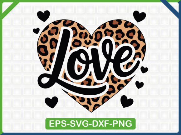 Leopard Love Heart SVG: Graphics & T-Shirt Designs Review