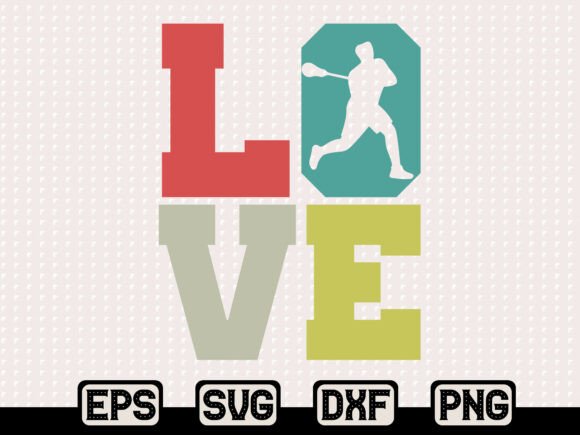 Love Lacrosse SVG: Graphics & T-Shirt Designs for Crafters
