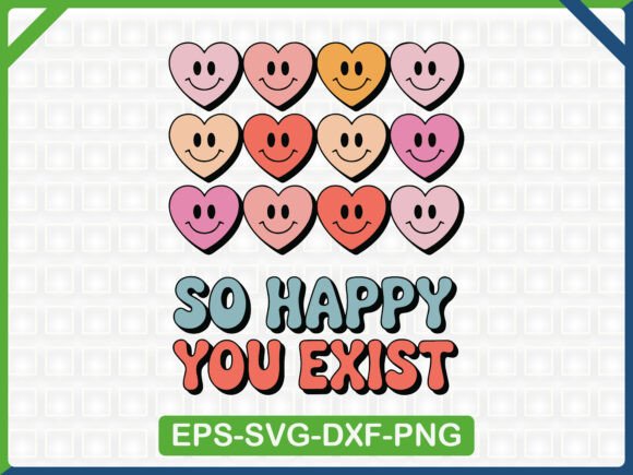 Retro Smiley Heart SVG T Shirt: Graphics for T-Shirt Designs
