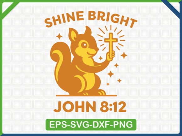 Shine Bright John 8 12: Graphics for Purpose-Driven T-Shirt Designs
