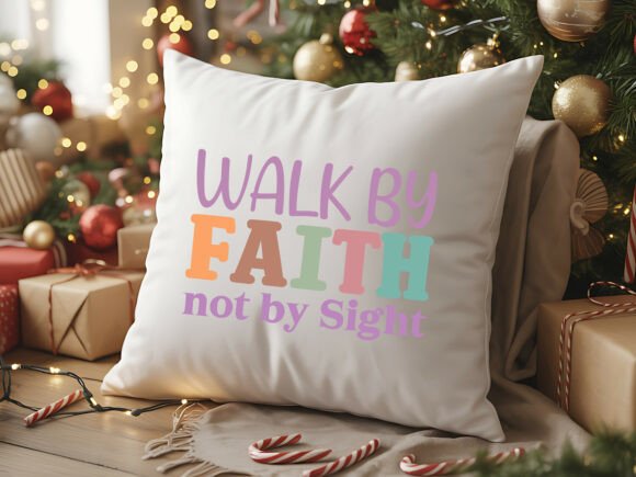 Walk by Faith Graphics & T-Shirt Designs